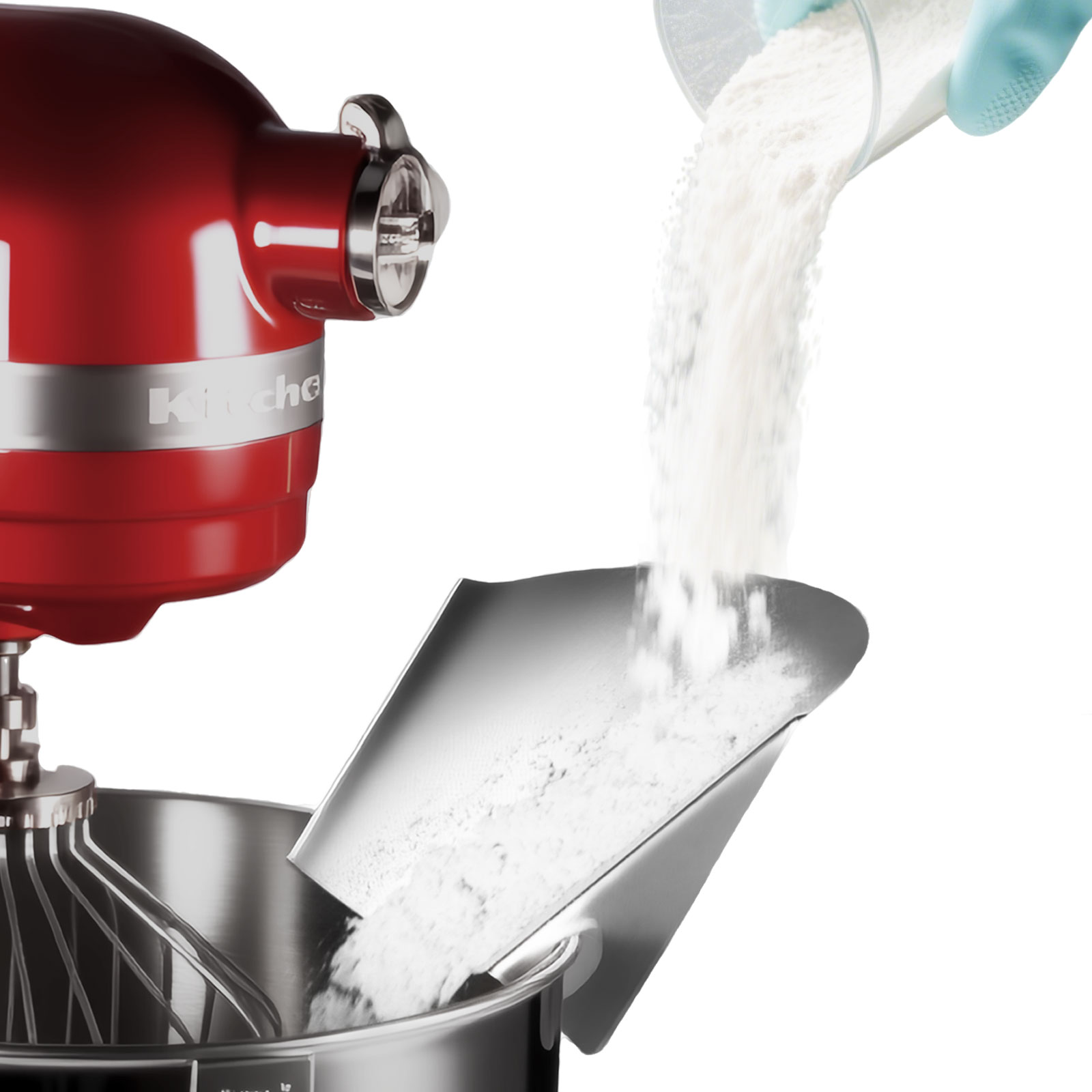 Kitchenaid Mixer Hand Mixer - Protection contrebasculante en acier inoxydable pour