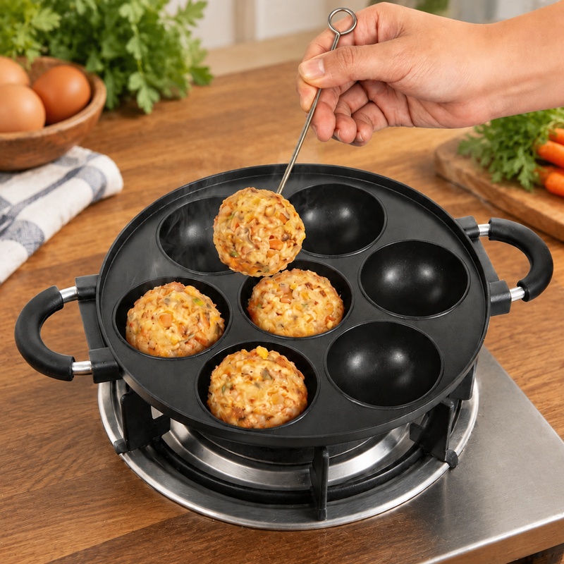 Poêle à Takoyaki en aluminium  - Takoyaki Grill Plate avis et prix
