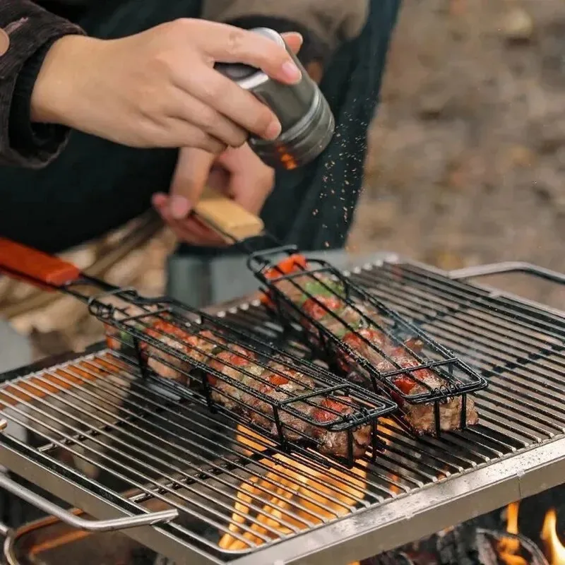 Panier de grillade BBQ à manch - Corn Dog Stick avis et prix