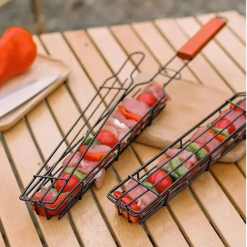 Panier de grillade BBQ à manch - Corn Dog Stick avis et prix