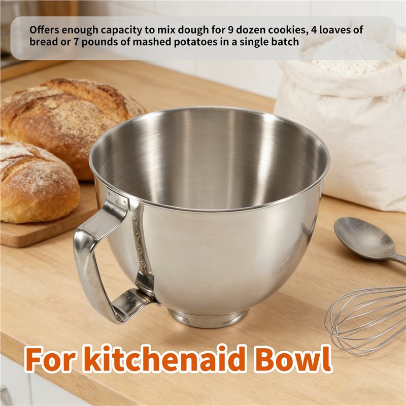 A84X – Bol en acier inoxydable - Kitchenaid Mixer Artisan 5Qt avis et prix