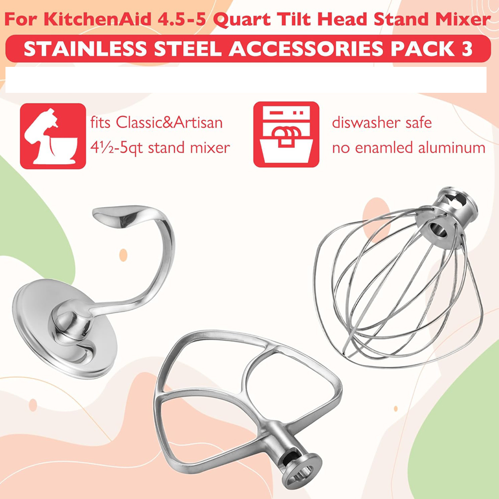 Accessoires en acier inoxydabl - Kitchenaid Mixer Hand Mixer avis et prix